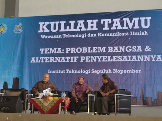 ITS Gelar Acara Kuliah Tamu Wawasan Teknologi dan Komunikasi Ilmiah (WTKI) (Credit: www.its.ac.id)
