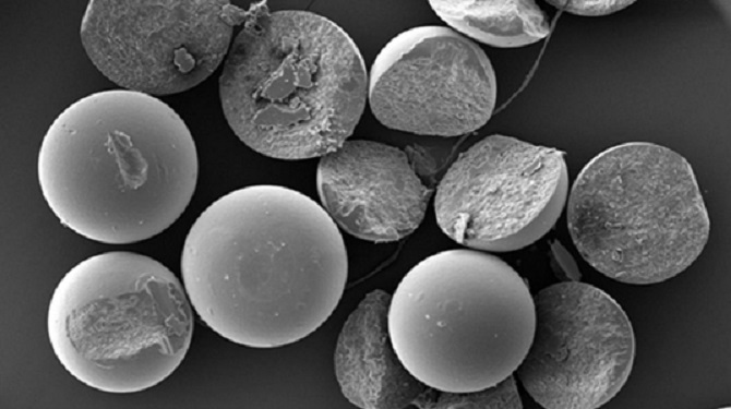 mikroplastik, polyethylene microbeads