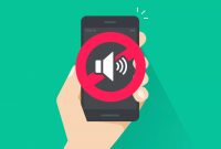 Menghapus Suara Mute Smartphone - Woiden