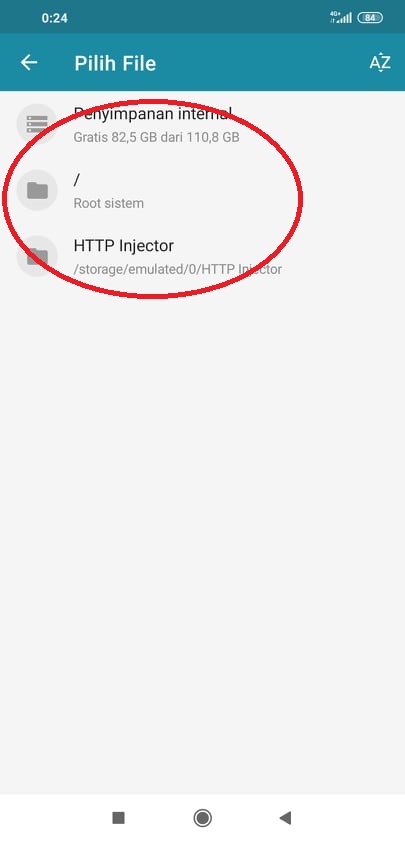 Impor Config HTTP Injector