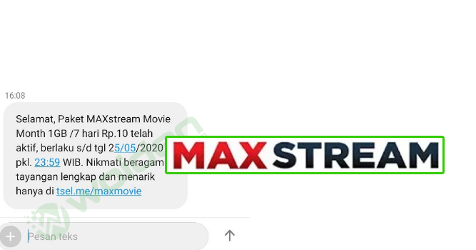 maxstream tsel 1gb